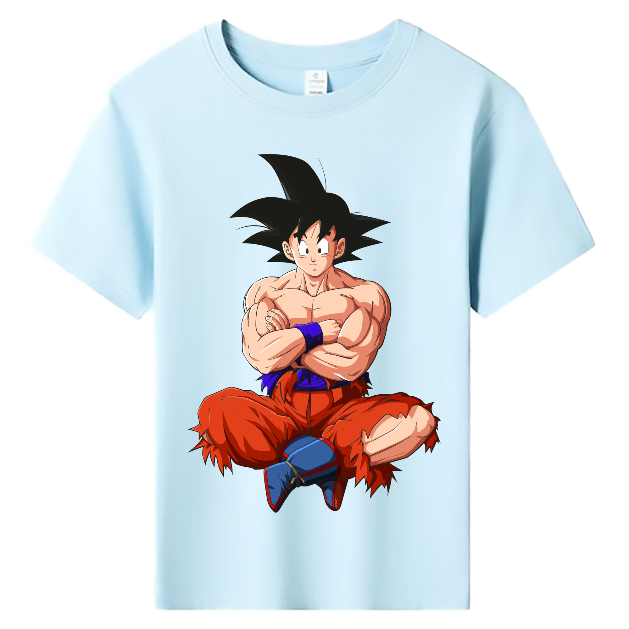 （画像用） ドラゴンボール 孫悟空（そん ごくう）Son Goku カカロット DRAGON BALL Kakarotto 綿100％キッズTシャツ（フロントプリント）